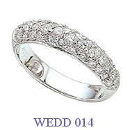 Diamond Wedding Ring - WEDD 014